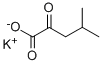 Potassium 4-methyl-2-oxovalerate Struktur