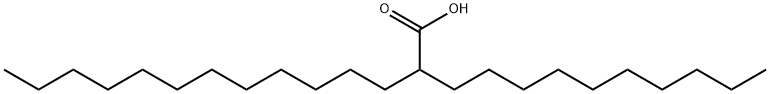 2-decyltetradecanoic acid Struktur