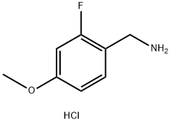 (2-fluoro-4-methoxyphenyl)methanamine Struktur