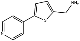 (5-PYRID-4-YLTHIEN-2-YL)METHYLAMINE Struktur