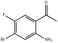 Ethanone,1-(2-amino-4-bromo-5-fluorophenyl)- Struktur