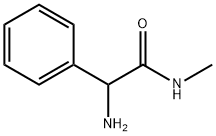 2-amino-N-methyl-2-phenylacetamide Struktur