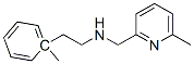 6-methyl-N-(1-methylphenethyl)pyridine-2-methylamine Struktur