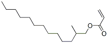 2-methyltridecyl acrylate Struktur