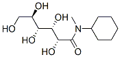 N-cyclohexyl-N-methyl-D-gluconamide Struktur