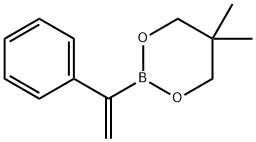 1-PHENYLVINYLBORONIC ACID, NEOPENTYL GLYCOL ESTER Struktur