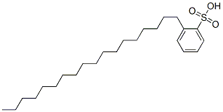 octadecylbenzenesulphonic acid Struktur