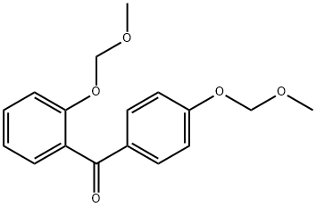 [2-(METHOXYMETHOXY)PHENYL][4-(METHOXYMETHOXY)PHENYL]METHANONE Struktur