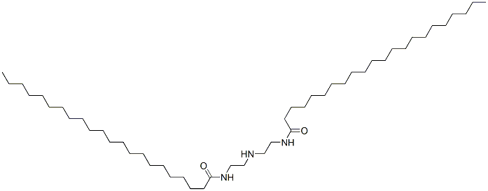 N,N'-(iminodiethylene)bisdocosanamide Struktur