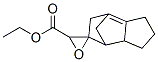 ethyl hexahydrospiro[4,7-methano-5H-indene-5,2'-oxirane]-3'-carboxylate  Struktur