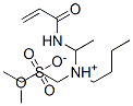 [dibutyl[methyl[[[(1-oxoallyl)amino]methyl]]]ammonium] methyl sulphate Struktur