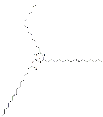 aluminium (Z)-hexadec-9-enoate Struktur