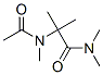 Propanamide,  2-(acetylmethylamino)-N,N,2-trimethyl- Struktur