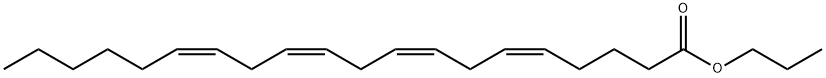 ARACHIDONIC ACID PROPYL ESTER Struktur