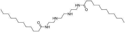 N,N'-[ethylenebis(iminoethylene)]bis(dodecanamide) Struktur