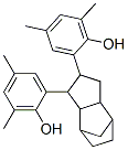 2,2'-(octahydro-4,7-methano-1H-indenediyl)bis[4,6-xylenol] Struktur