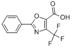 2-PHENYL-4-TRIFLUOROMETHYL-OXAZOLE-5-CARBOXYLIC ACID Struktur