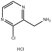 (3-Chloropyrazin-2-yl)MethanaMine hydrochloride Struktur