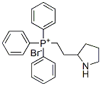 triphenyl[2-(pyrrolidin-2-yl)ethyl]phosphonium bromide Struktur