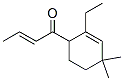 1-(2-ethyl-4,4-dimethyl-2-cyclohexen-1-yl)-2-buten-1-one Struktur