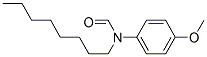 N-(4-methoxyphenyl)-N-octylformamide Struktur