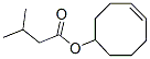 4-cycloocten-1-yl isovalerate Struktur