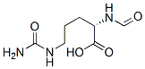 N5-(aminocarbonyl)-N2-formyl-L-ornithine Struktur