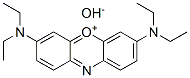 3,7-bis(diethylamino)phenoxazin-5-ium hydroxide Struktur