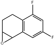 4,6-DIFLUORO-1A,2,3,7B-TETRAHYDRO-1-OXA-CYCLOPROPA[A]NAPHTHALENE Struktur