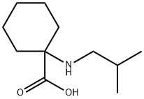 1-ISOBUTYLAMINO-CYCLOHEXANECARBOXYLIC ACID HYDROCHLORIDE Struktur