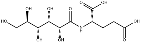 N-D-gluconoyl-L-glutamic acid Struktur