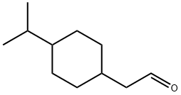 4-(isopropyl)cyclohexaneacetaldehyde Struktur