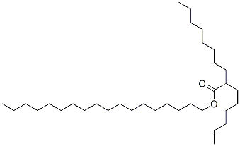 octadecyl 2-hexyldecanoate Struktur