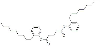 bis(nonylphenyl) glutarate Struktur