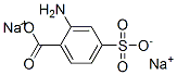 disodium 4-sulphonatoanthranilate Struktur