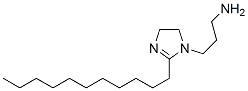 4,5-dihydro-2-undecyl-1H-imidazole-1-propylamine Struktur