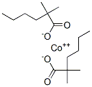 dimethylhexanoic acid, cobalt salt Struktur