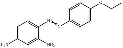 P-ETHOXYCHRYSOIDIN Struktur