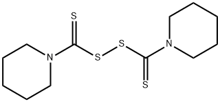 DICYCLOPENTAMETHYLENETHIURAM DISULFIDE Struktur