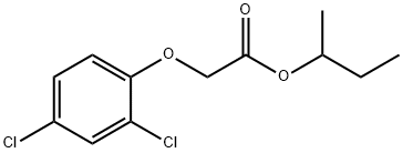 2,4-Dichlorophenoxy-1-methyl propanoate Struktur