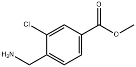 METHYL 4-(AMINOMETHYL)-3-CHLOROBENZOATE, 940062-11-3, 結(jié)構(gòu)式