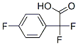 2,2-Difluoro-2-(4-fluorophenyl)acetic Acid Structure