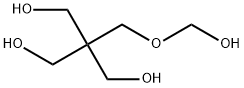 2-[(hydroxymethoxy)methyl]-2-(hydroxymethyl)propane-1,3-diol  Struktur