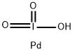 palladium diiodate Struktur