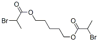 pentane-1,5-diyl bis(2-bromopropionate)  Struktur