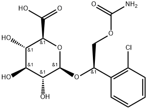 (R)-Carisbamate β-D-O-Glucuronide Struktur