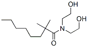 N,N-bis(2-hydroxyethyl)dimethyloctanamide  Struktur