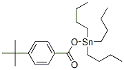 tributyl[(p-tert-butylbenzoyl)oxy]stannane Struktur