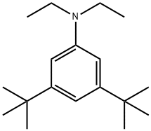 3,5-bis(1,1-dimethylethyl)-N,N-diethylaniline Struktur