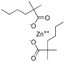 zinc dimethylhexanoate Struktur